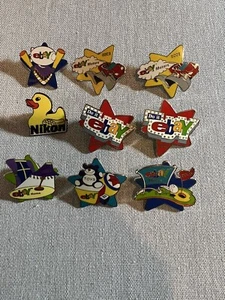 EBAY LIVE 2003 COLLECTION 9 PINS BRAND NEW FREE SHIPPING AND HANDLING - Picture 1 of 5