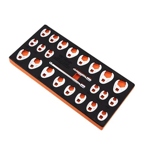 VEVOR Set di chiavi a zampa di gallina da 24 pezzi Attacco da 3/8" SAE metrico - Imagen 1 de 12
