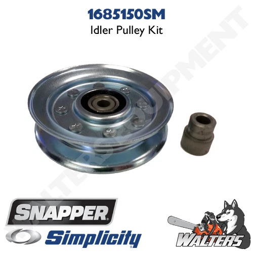 Kit de polea loca Simplicity genuina con espaciador 1685150 | 1685150SM Foto 1 de 1