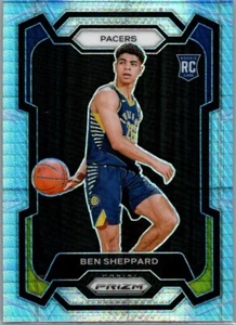 2023-24 Panini Prizm Silver Hyper Prizm #172 Ben Sheppard (RC) Pacers - Foto 1 di 2