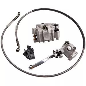 Front Brake Caliper Master Cylinder set for Honda CRF250R CRF450R 2004-2020 - Picture 1 of 11