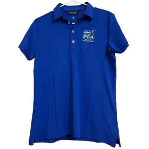 Ralph Lauren Blue Polo Golf “KPMG Women’s PGA Atlanta Athletic Club Shirt Sz-M - Picture 1 of 4