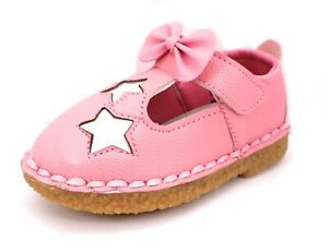 ENARI Baby Toddler Girl Shoes Wide Mary Jane