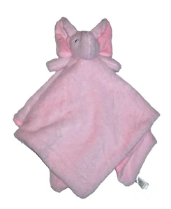 Land of Dreams Pink Elephant Baby Blanket Plush Oversized Security Lovey 24x25" - Picture 1 of 3