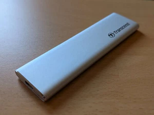 Transcend externes SSD-Gehäuse SATA USB C mit 250 GB SSD - Bild 1 von 4