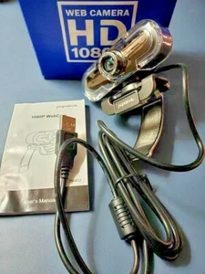 Live Video Web cam w/ Mic PA452 PRO USB 1080P HD Papalook - Picture 1 of 4