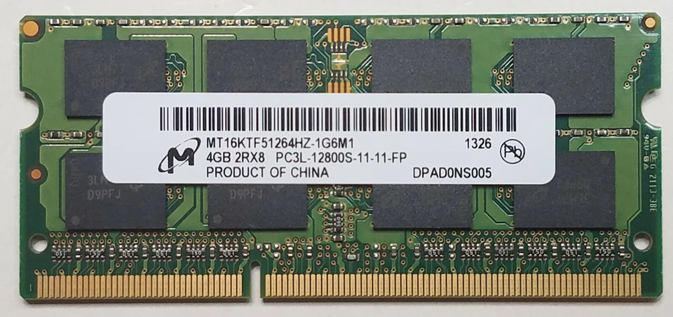 NEW - Original Dell Latitude E6540 E6440 E5540 4 GB Memory module DDR3L 1600-MHz - Image 1 of 3