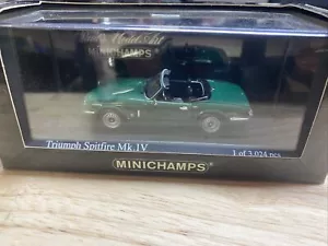 Minichamps 1:43 Triumph Spitfire MKlV 1974 Green modello n: 400 132530 - Foto 1 di 5