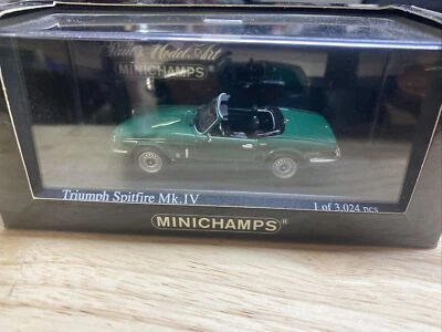 Minichamps 1:43 Triumph Spitfire MKlV 1974 Green Modell Nr: 400 132530 - Image 1 of 4