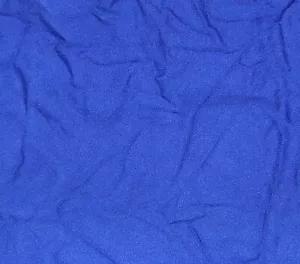 2 YARD Lot! X 60" w poly blend crepe type dressmaker fabric Royal purple blue - Picture 1 of 2