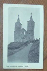 Postcard The Reculvers Isle of Thanet Margate Ramsgate Broadstairs 1912 - Picture 1 of 2