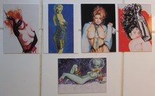 Olivia '98 Collector Cards 1998 trading card lot of 5 by Olivia de Berardinis