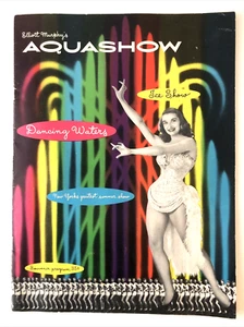 Programma souvenir AQUASHOW di Elliott Murphy anni '50 - 20 pagine originali - Foto 1 di 6