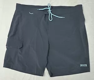 Duluth Shorts Adult 42 Blue/Grey Bull Moose Flex Quick Dry Board Swim 9" Mens - Picture 1 of 5