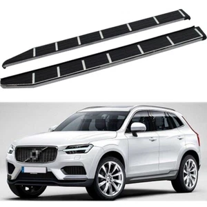 Fits for Volvo XC60 2018-2023 fixed Running Boards Side Steps Pedals Nerf Bar - Imagen 1 de 5
