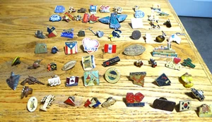 65 Tack/Lapel Pins Some Strait Pins, and Few Tie Tacks Vintage - Picture 1 of 8