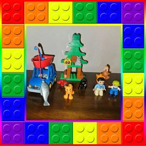 Lego Duplo #10583 Wald: Angelausflug Bärenboot Angelrute Feuerstelle - Bild 1 von 8