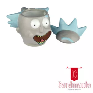 Rick & Morty - Rick 3D Mug with Lid (Ikon Collectables) | New - Picture 1 of 2