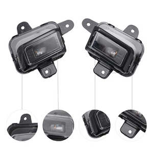 Luces antiniebla LED y cubiertas antiniebla aptas para GMC Sierra 1500 2022-2024 faros antiniebla de conducción - Imagen 1 de 12