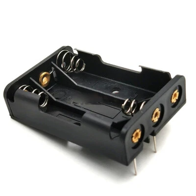 1-8 Cell AA 12V Plastic Battery Holder Covered Case With Switch And Wire Box G15 - Image 1 of 4