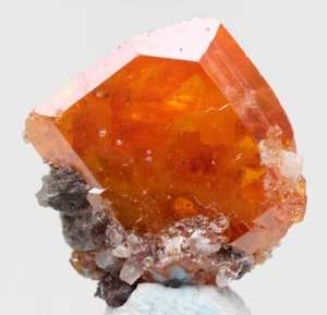 RARE WULFENITE Tabular Crystal Cluster Mineral Specimen RED CLOUD MINE ARIZONA - Picture 1 of 3
