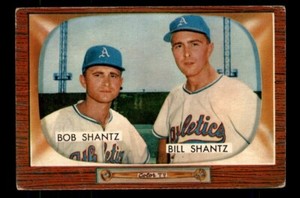 1955 Bowman #139 Bobby Shantz Billy Shantz GD