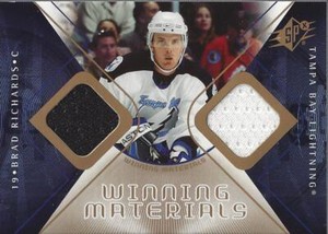 2007-08 SPx Winning Materials #WMBR Brad Richards Jersey - NM-MT