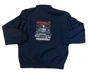 Vintage 90s Dale Earnhardt 6x NASCAR Champion Lightweight Jacket Sz. XL Patch - Picture 1 of 8