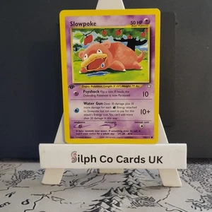 1st Edition Slowpoke 73/111 Neo Genesis Set Pokemon Card WOTC - Foto 1 di 2