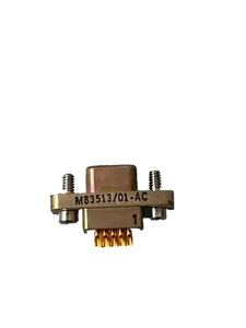 M83513/01-AC Mil-spec D-Typ 9-pin Stecker Glenair OCA77 Gold Kabel. - Bild 1 von 5