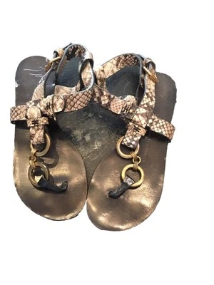 Très Belle Et Authentique Sandales Cuir Giuseppe Zanotti 36,5 Tbe - Photo 1/4