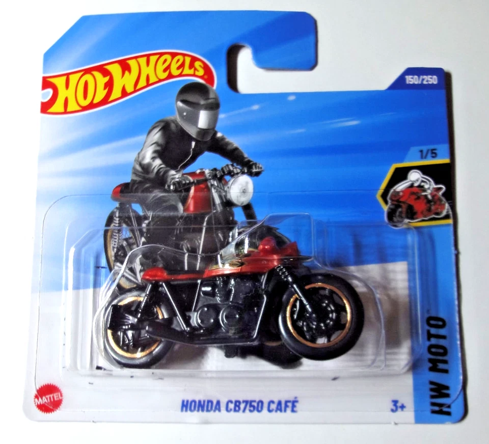 Honda CB 750 Café Moto - Hot Wheels  1/64 3 INCHES - Photo 1/1