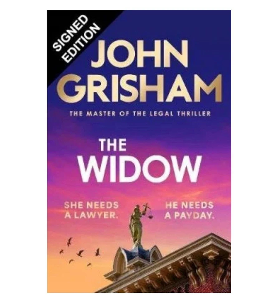 SIGNED John Grisham Book The Widow First Edition Hardcover & COA Autograph Auto - Image 1 of 4