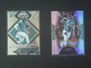 2023 Prizm & Select Travis Etienne Jr. Silver, Insert Jacksonville Jaguars - Picture 1 of 4