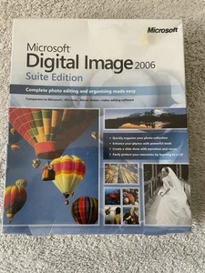 Microsoft Digital Image Suite Edition 2006 .. New Old Stock .. In Sealed Package - Picture 1 of 4