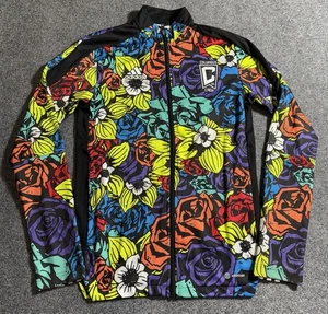 Giacca Adidas Columbus Crew SC floreale full zip taglia small calcio multicolore - Foto 1 di 10