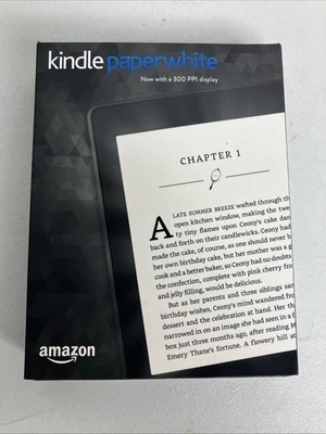 Brand New - Amazon Kindle Paperwhite ( 7th Generation ) 4GB, 6in, Wi-Fi - Black - Image 1 of 4