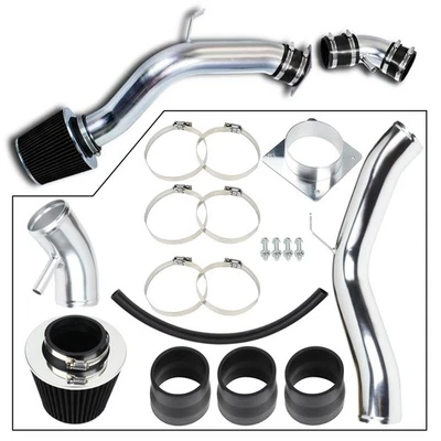 Sistema de admisión de aire frío negro + filtro para Nissan Altima SL 2,5 L 2002-2006 nuevo Foto 1 de 4