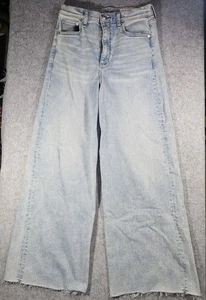 Rag & Bone Sofie High Rise Ankle Ultra Wide Leg Jeans Lou Size 28 cutoff loose - Picture 1 of 9