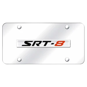 Licensed Chrome License Plate w/Chrome Name for SRT8 - AUGD1938 - Bild 1 von 2