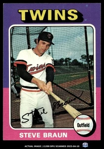 1975 Topps #273 STEVE BRAUN NM Minnesota Twins - Picture 1 of 2