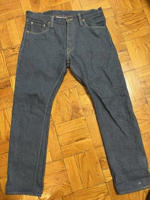 Azul Puro Japón SMBL-140oz-019 Azul Ahumado Relajado Cónico Talla 34x29.5 Foto 1 de 4