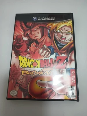 Dragonball Z Budokai DBZ Nintendo Gamecube Video Game GCN GC Rare CIB Atari Used - Image 1 of 3