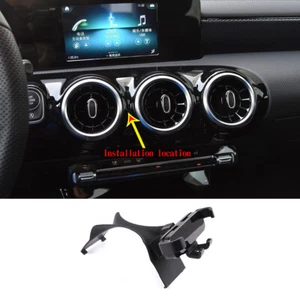 Soporte para teléfono de salida de aire de control central para Mercedes-Benz Clase A 2019-2020 ABS - Imagen 1 de 9