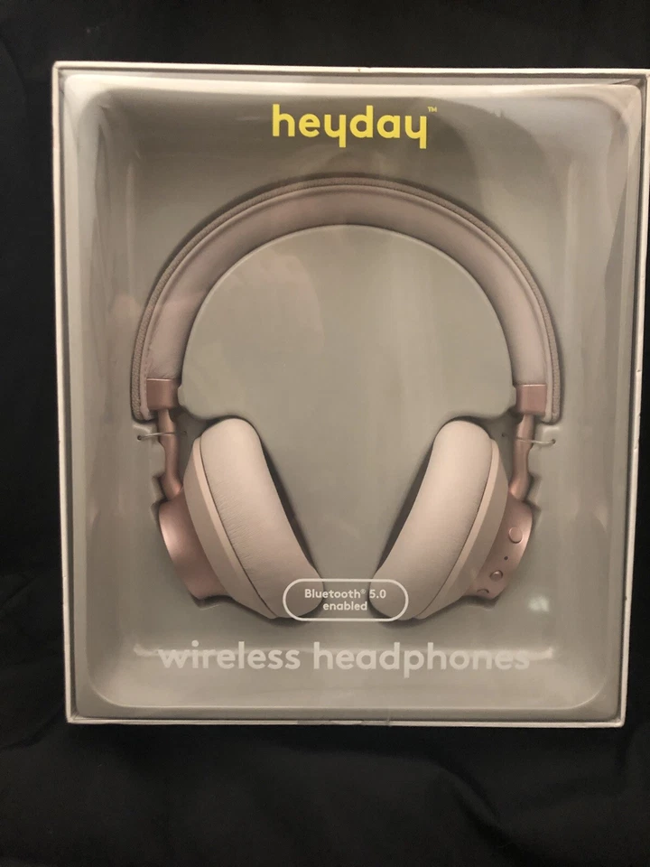 Heyday Wireless On-ear Headphones Bluetooth 5.0 Enabled Ballet Pink