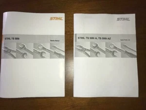 TS 500 i 500i TS500 TS500i STIHL Cut Off Saw Workshop Service & Parts Manual - Picture 1 of 3