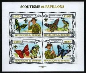Burundi 2013 - Mi-Nr. 3153-3156 ** - MNH - Mariposas / Mariposas - Imagen 1 de 1