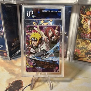 Naruto Shippuden Card Game TCG - Minato Kushina - Ultra Rare - Holo Foil GRAAD - Bild 1 von 3