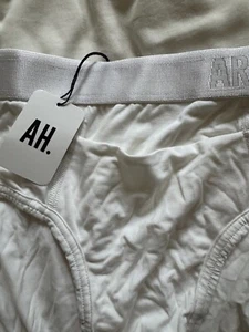 Arlo Hudson Briefs Horizontal Fly Size XL White New With Tags - Picture 1 of 3