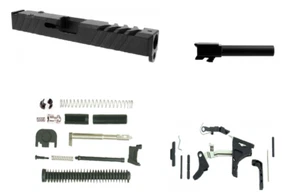 Glock 19 Slide + Barrel + Upper Parts Slide Completion Kit + Lower Parts Kit  - Picture 1 of 8